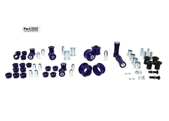 SuperPro KIT114K Nissan R32 GT-S RWD 1989-1993 Skyline Front and Rear Essential Vehicle Kit