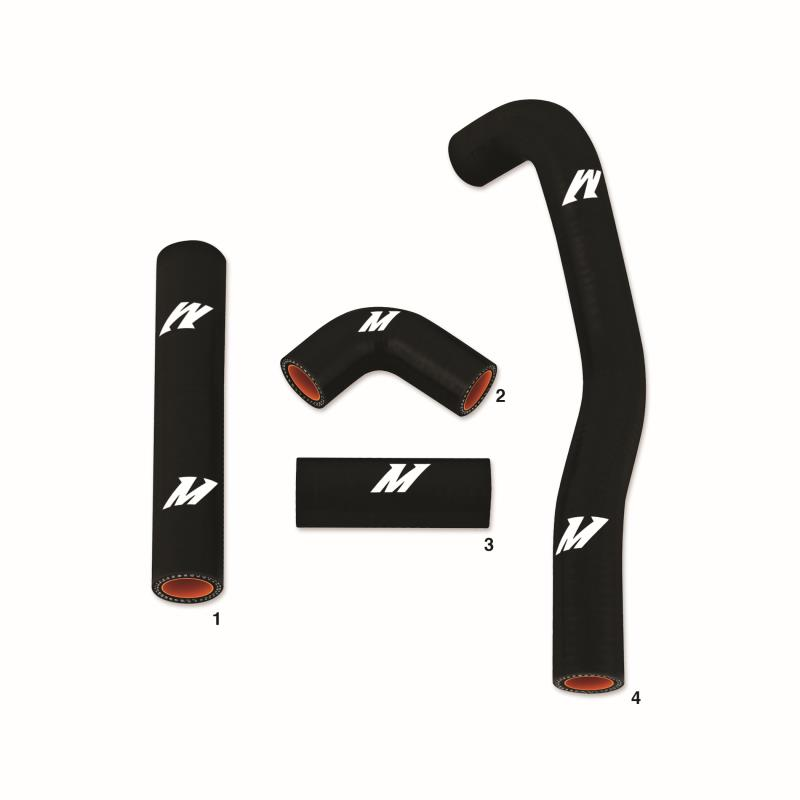 Mishimoto MMDBH-KX500-88KTGR Silicone Hose Kit, fits Kawasaki KX500 1988-2004
