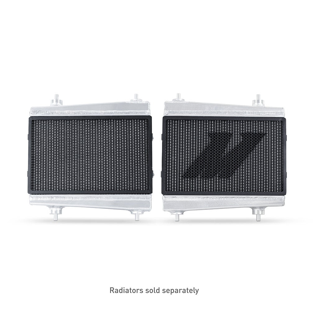 Mishimoto MMRAD-G80-21ARG Radiator Stone Guards, fits BMW G8X M2/M3/M4 Auxiliary Radiators