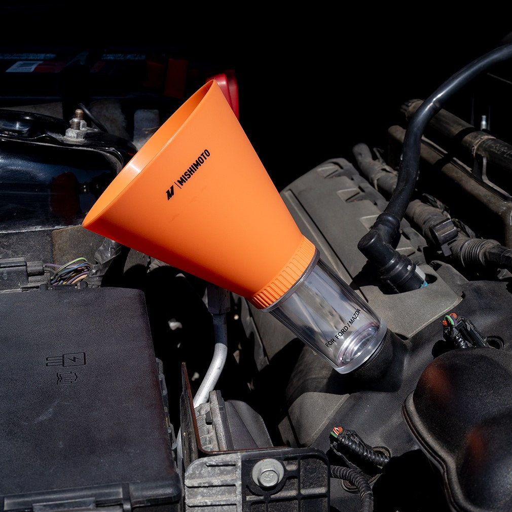 Mishimoto MMTL-SOOF-FRD Screw On Oil Funnel, Ford/Mazda Kit