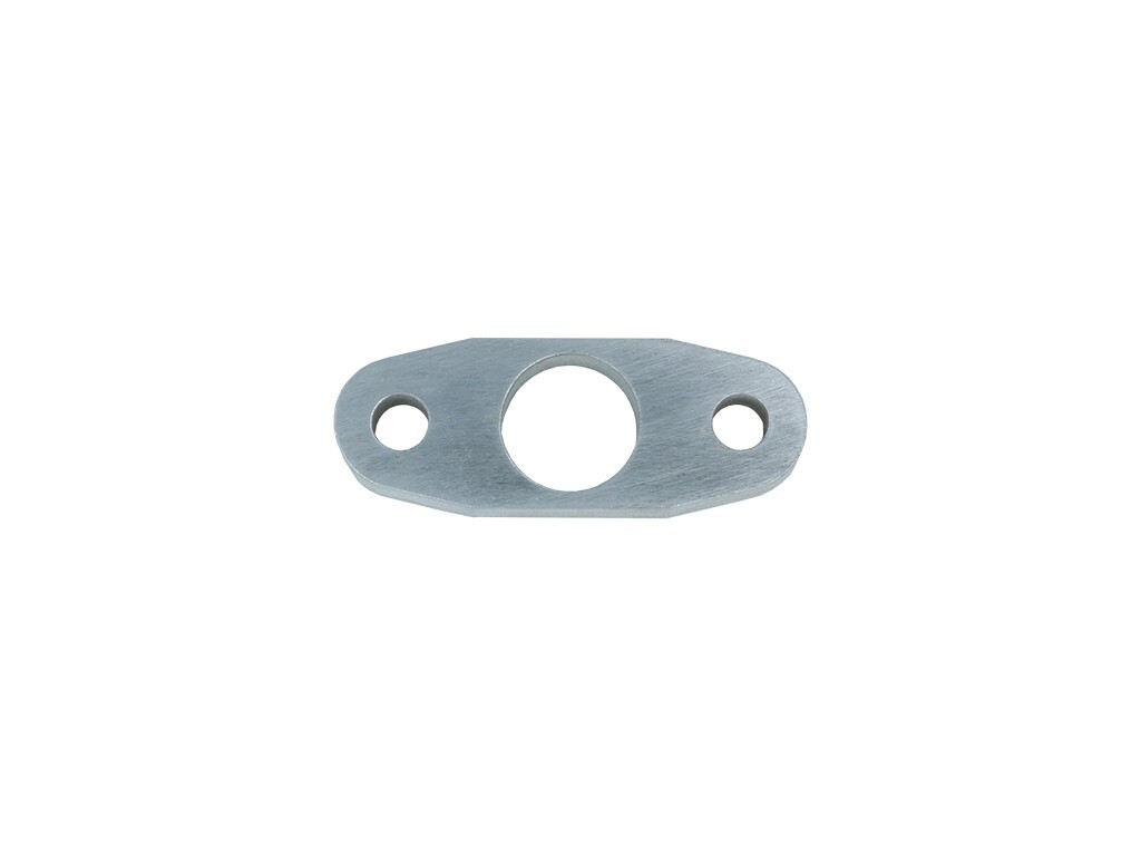 Turbozentrum 110141 Oil return flange T3 / T4 / BorgWarner for DIY pipe welding - Aluminium