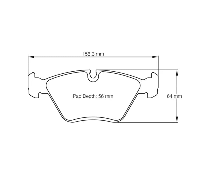 Pagid S1295R29B01 Brake Pad S1295 RSL 29 (bedded)
