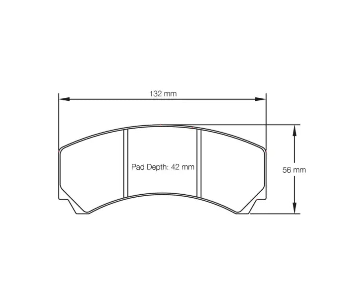Pagid S2126L01B01 Brake Pad S2126 RSL 1 (bedded)