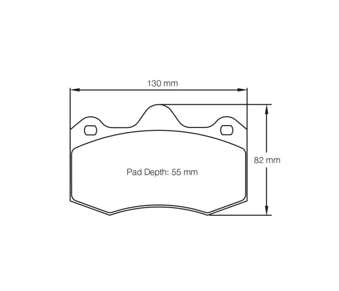 Pagid S4345R29B01 Brake Pad S4345 RSL 29 (bedded)