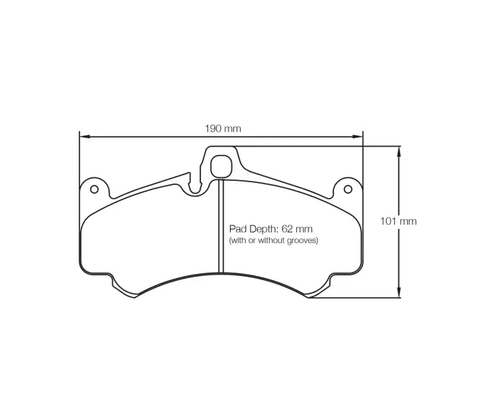 Pagid S8003R29B01 Brake Pad S8003 RSL 29 (bedded)