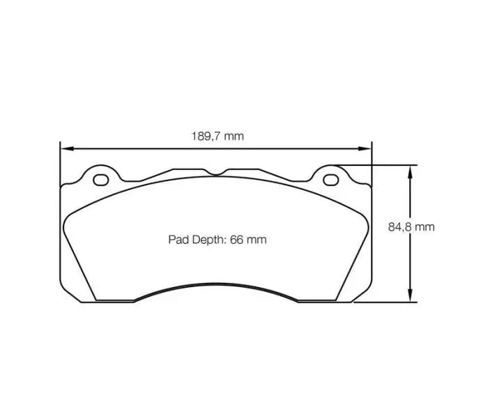 Pagid S8203L01001 Brake Pad S8203 RSL 1
