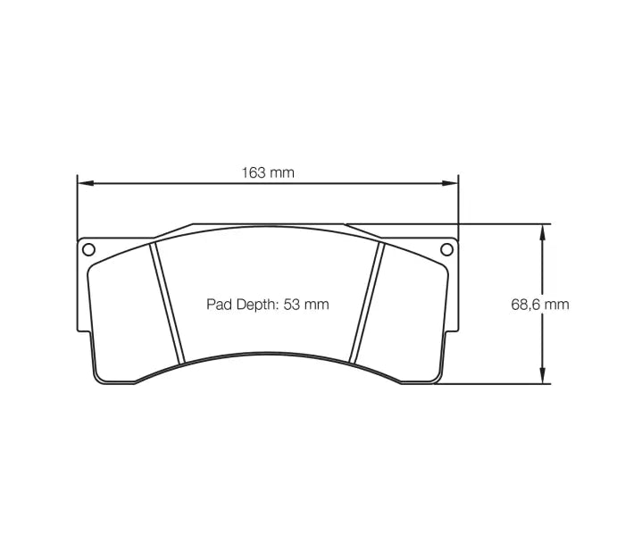 Pagid S8222T2E001 Brake Pad S8222 RST 2E