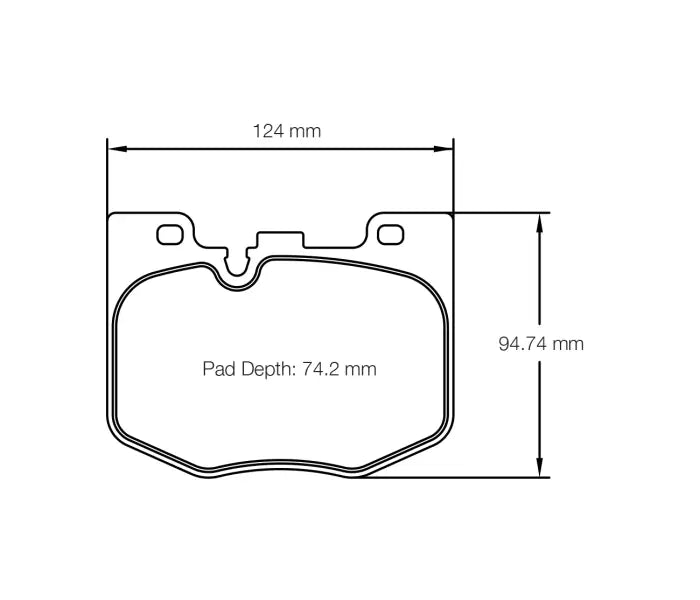 Pagid S8275C01001 Brake Pad S8275 RSC 1