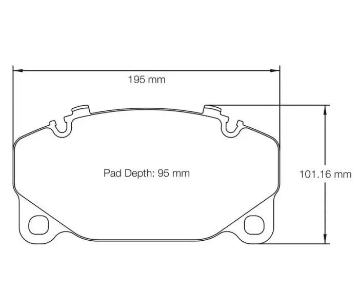 Pagid S8286C01001 Brake Pad S8286 RSC1