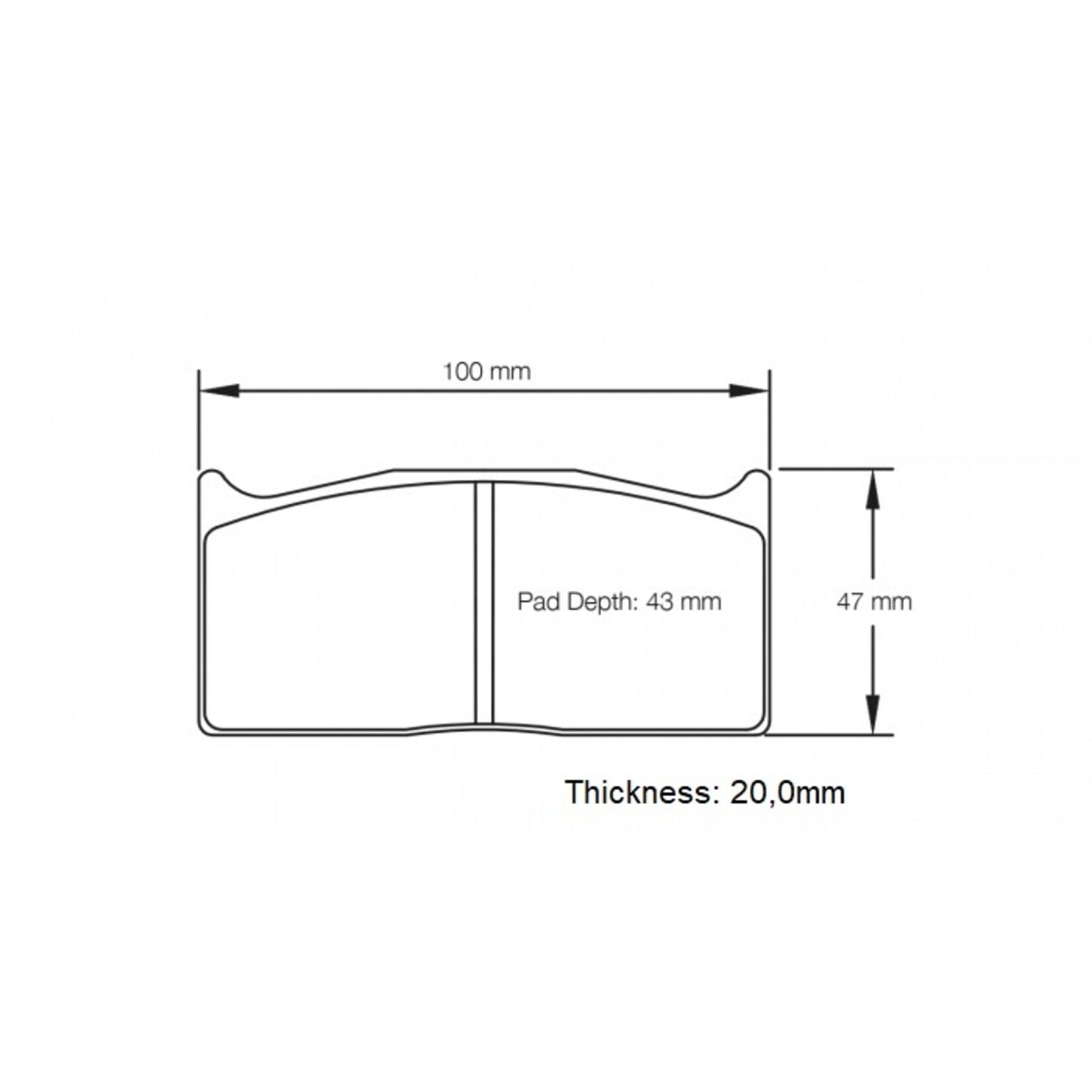 Pagid S1283R34001 Raceblok Set RS34