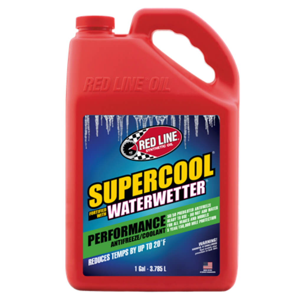 RED LINE OIL 81215 COOLANT SUPERCOOL PERFORMANCE 3.8 L (1 GAL)