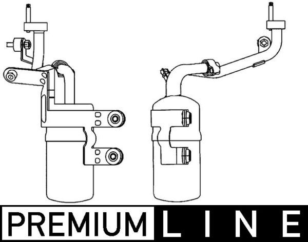 Mahle AD291000P - Dryer, air conditioning