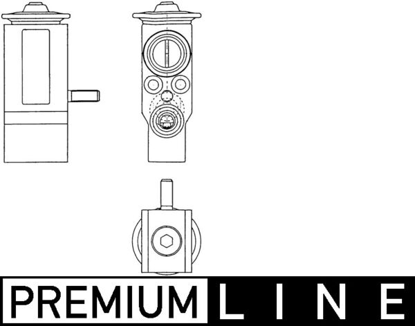 Mahle AVE130000P - Expansion Valve, air conditioning