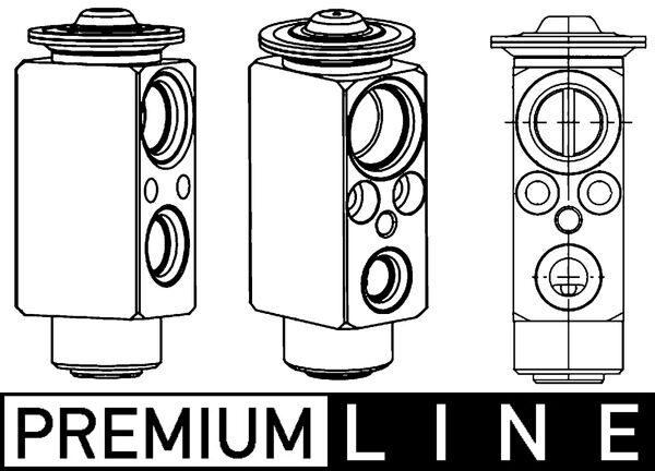 Mahle AVE79000P - Expansion Valve, air conditioning