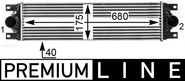 Mahle CI20000P - Charge Air Cooler