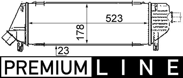 Mahle CI305000P - Charge Air Cooler