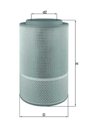 Mahle LX1627 - Air Filter