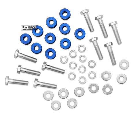 SuperPro TRC9012 Toyota Hilux 2015-on Front Chassis Brace Drop - Spacer Kit