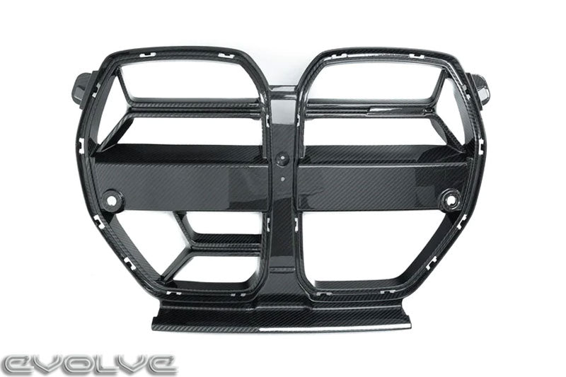 TRE Pre-Preg Carbon Fibre CSL Front Kidney Grille (With OR Without ACC) - BMW G80 | G81 M3 | G82 | G83 M4