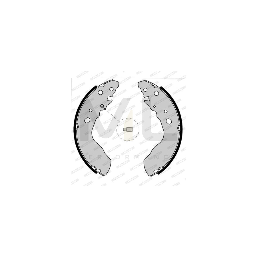 FERODO PREMIER FSB580 Brake Shoe Set | ML Performance Car Parts