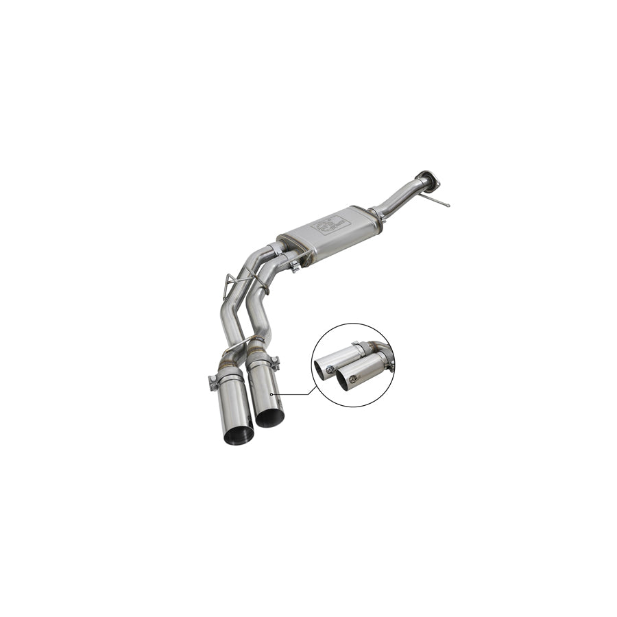 aFe 49-43078-P Cat-Back Exhaust System Ford F-150 11-14 V6-3.5L (tt) | ML Performance UK Car Parts