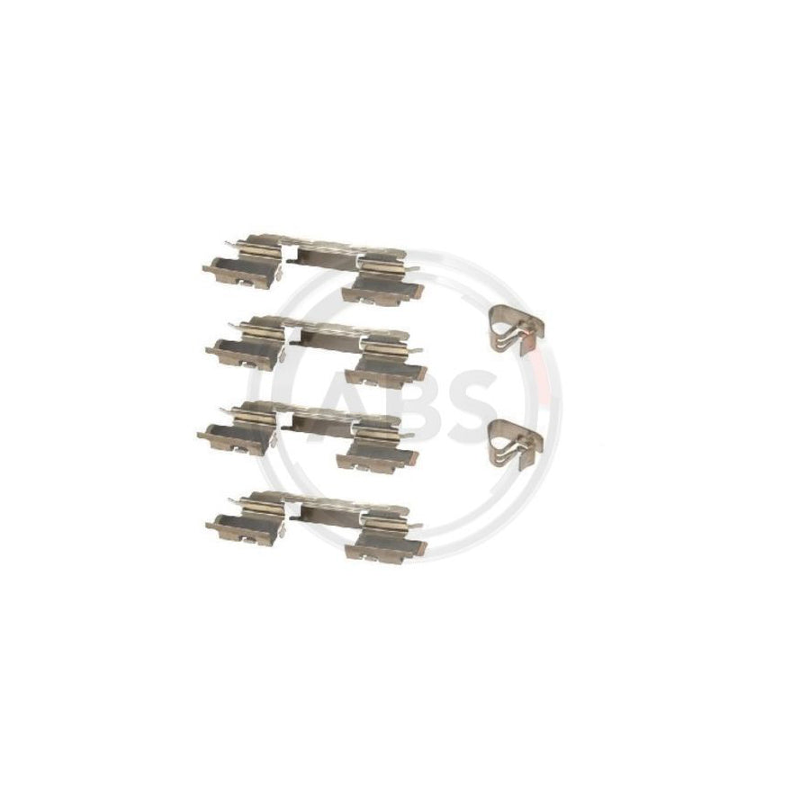 A.B.S. 1613Q Accessory Kit, Disc Brake Pads For Toyota Camry V Saloon (_V3_)