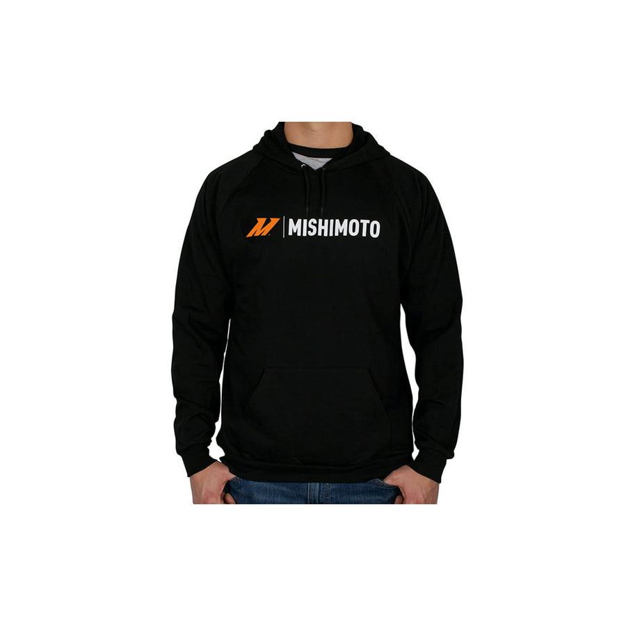 Mishimoto MMAPL-HOOD-BKLOGOXL Logo Hoodie, Black, XL