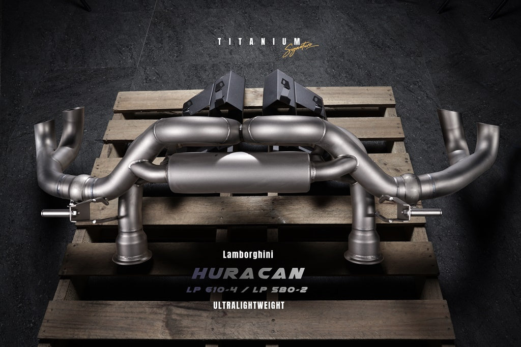FI Exhaust Lamborghini Huracán LP610-4 Titanium Signature Series 2014+ | ML Performance UK Car Parts