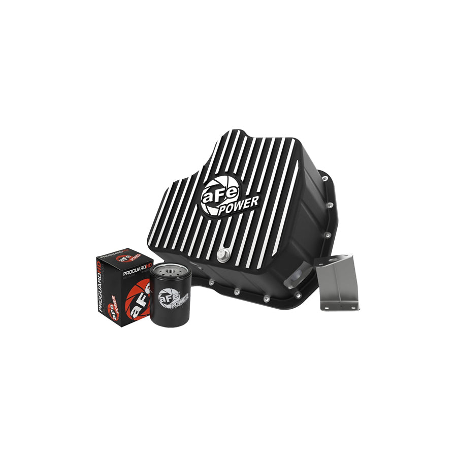 aFe 46-71070B Engine Oil Pan GM Diesel Trucks 01-10 V8-6.6L (td) LB7/LLY/LBZ/LMM | ML Performance UK Car Parts