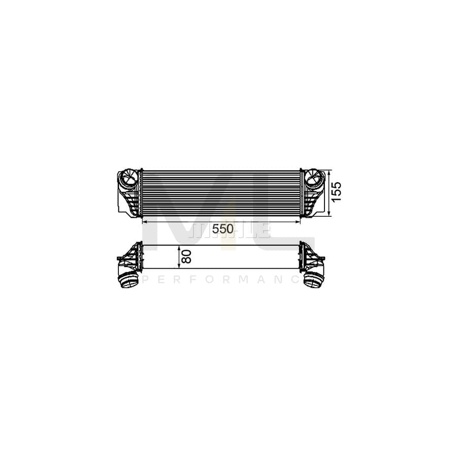 MAHLE ORIGINAL CI 184 000P Intercooler | ML Performance Car Parts
