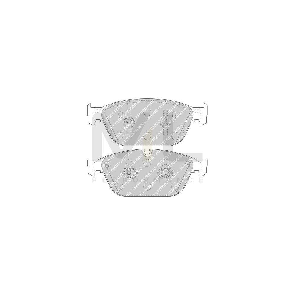 Ferodo Premier Eco Friction Fdb4218 Brake Pad Set Prepared For Wear Indicator, Without Accessories | ML Performance Car Parts