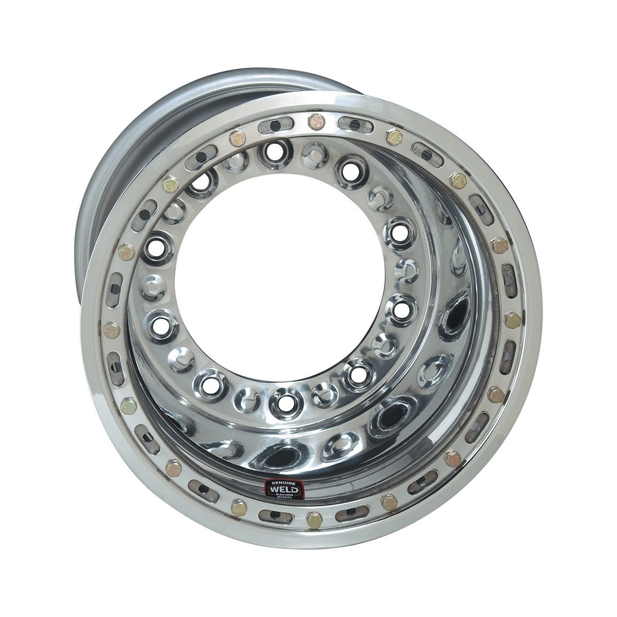Weld 570-5055M-6 Wide 5 Hs Wheel 15x10 5x10.25 ET0 BS5 Polished Shell