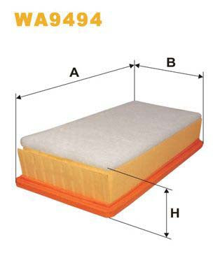 WIX Filters WA9494 Air Filter