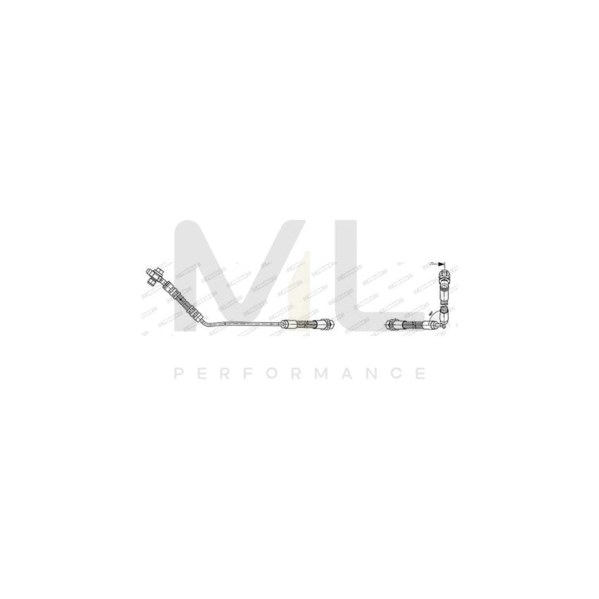 FERODO FHY2598 Brake Hose 510mm, ???10 | ML Performance Car Parts