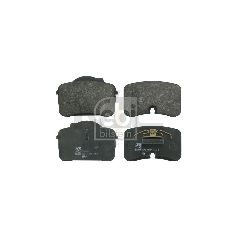 Febi Bilstein 16132 Brake Pad Set Front Axle, Prepared For Wear Indicator | ML Performance Car Parts