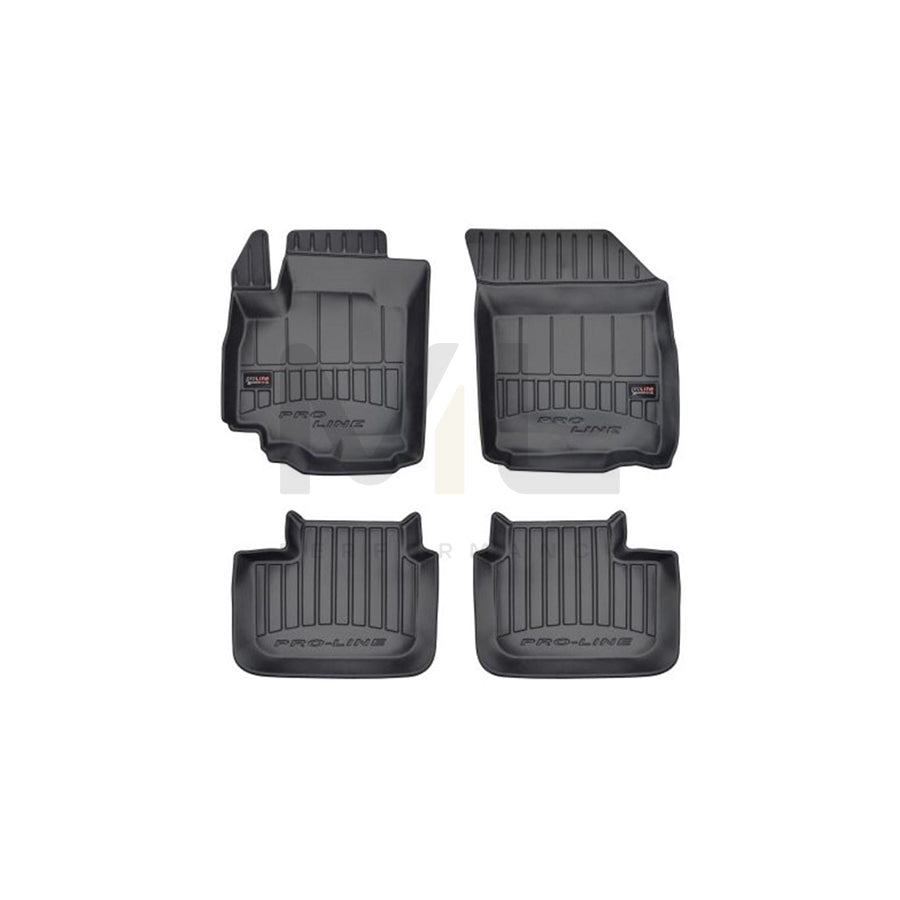 FROGUM Tailored 3D407961 Floor mat set for SUZUKI SX4 I Hatchback (EY, GY) Elastomer, Front and Rear, Quantity: 4, Black | ML Performance Car Parts