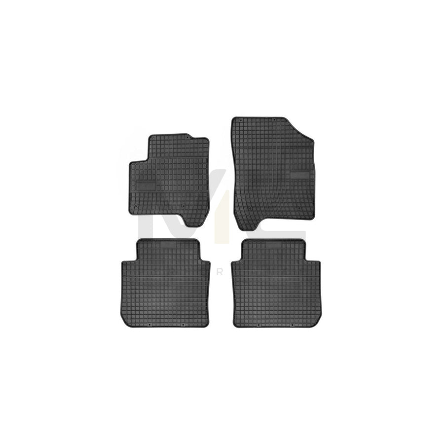FROGUM Tailored 0635 Floor mat set for CITROテ起 C3 Picasso Elastomer, Front and Rear, Quantity: 4, Black | ML Performance Car Parts