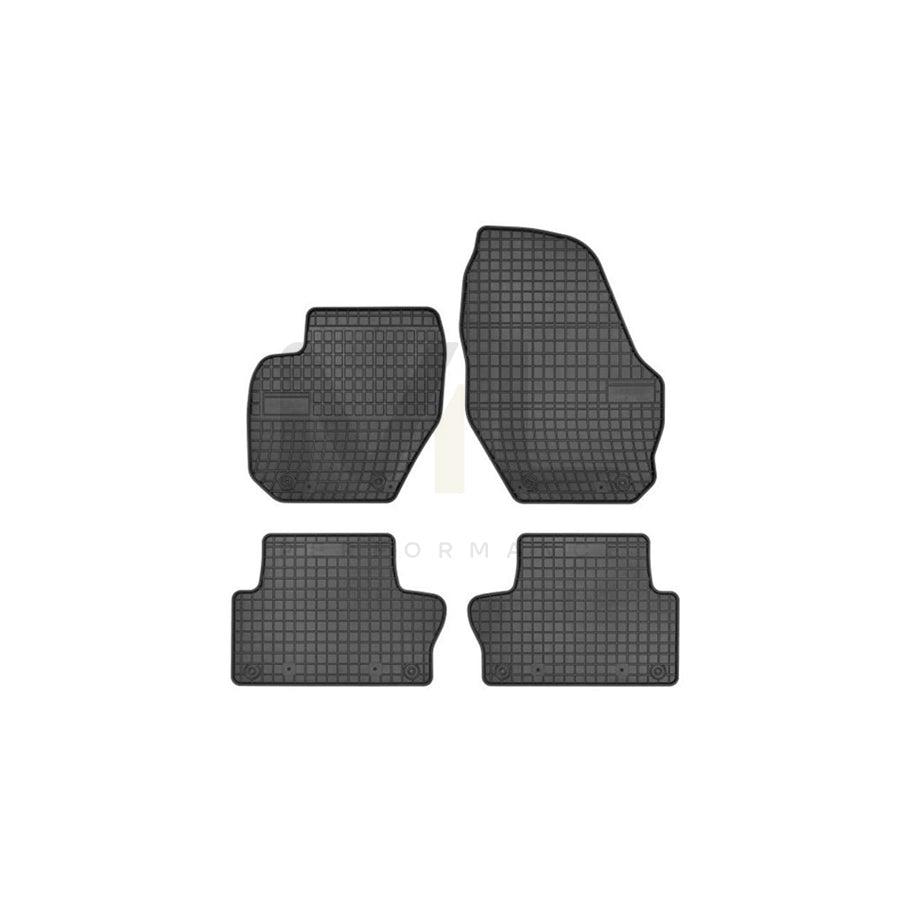 FROGUM Tailored 0942 Floor mat set for VOLVO XC60 I (156) Elastomer, Front and Rear, Quantity: 4, Black | ML Performance Car Parts