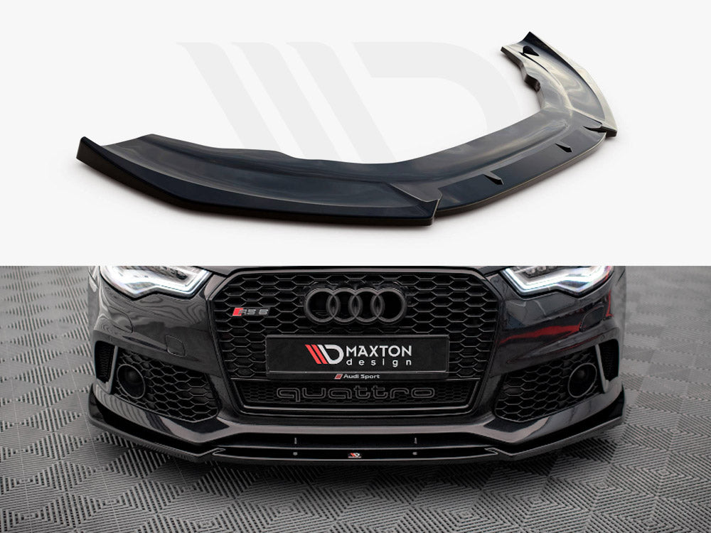 Maxton Design AU-A6-C7-RS6LOOK-FD1T Front Splitter Audi A6 Rs6 Look C7  (2011-2017) – ML Performance