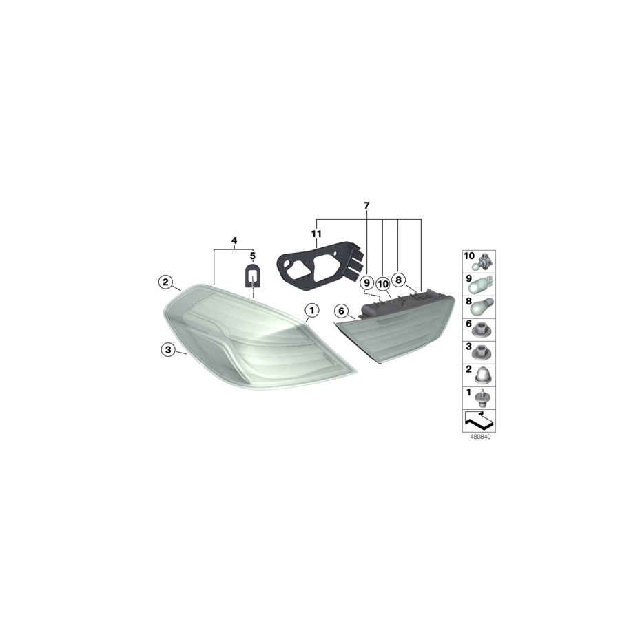 Genuine BMW 63217232325 E89 F12 F13 Adjustment Element (Inc. 640iX, Z4 23i & Z4 35i) | ML Performance UK