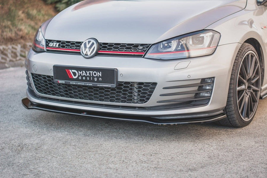 Maxton Design Volkswagen Golf GTI MK7 Front Splitter V.2