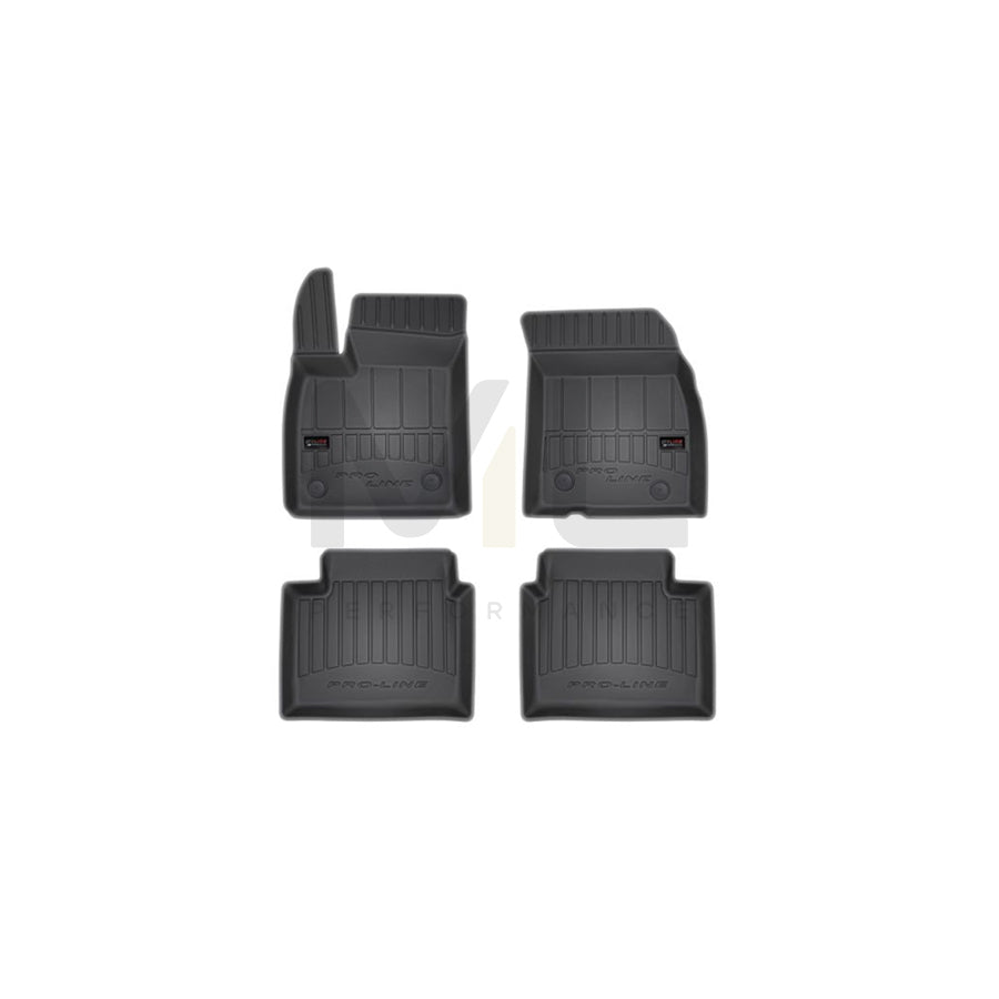 FROGUM 3D407640 Floor mat set for FORD FOCUS Elastomer, Front and Rear, Quantity: 4, Black | ML Performance Car Parts