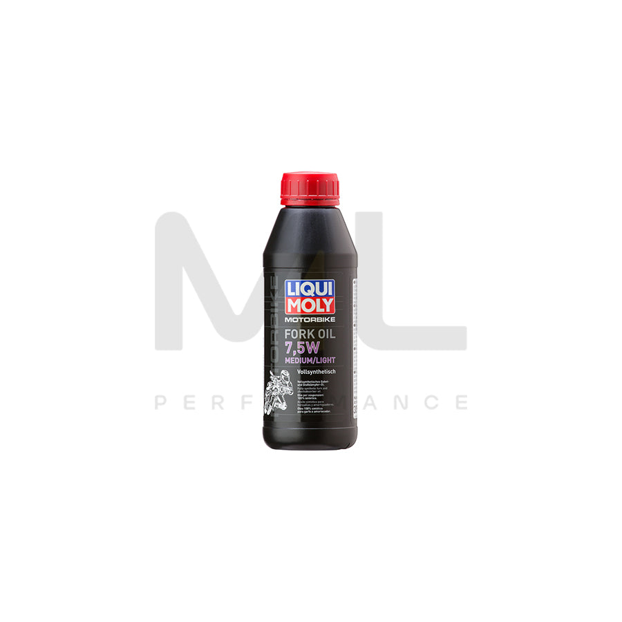 Liqui Moly Motorbike Fork Oil 7,5W medium/light 500ml