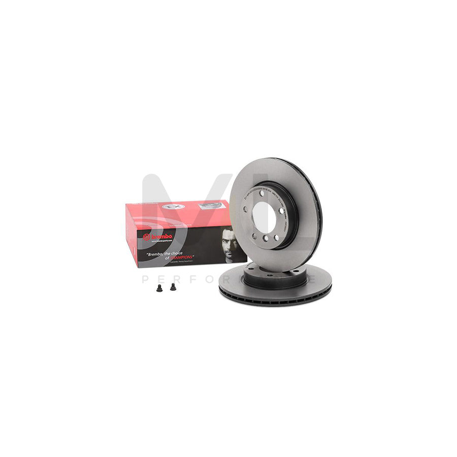 BREMBO COATED DISC LINE 09.5390.31 Brake Disc Internally Vented, Coated, High-carbon, with bolts/screws | ML Performance Car Parts