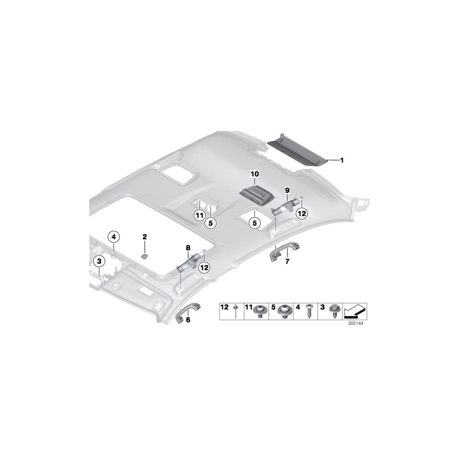 Genuine BMW 07146977633 F01 F06 Oval-Head Screw With Washer M5X10 (Inc. 750iX, 730Ld & ALPINA B7X) | ML Performance UK Car Parts