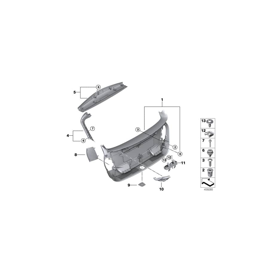 Genuine BMW 07147402849 G02 F93 G01 Fillister Head Screw With Collar (Inc. 840dX, X1 25iX & 225i) | ML Performance UK Car Parts