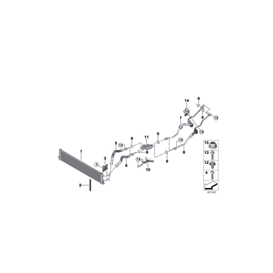 Genuine BMW 17118632400 G11 F90 G12 Foam Seal (Inc. 750iX, 750LiX 4.0 & Alpina B7) | ML Performance UK