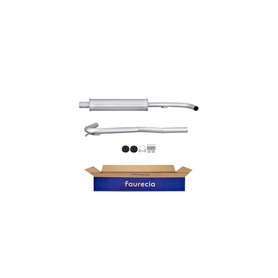 Hella 8LB 366 020-711 Front Silencer For Fiat Palio I Weekend (178)