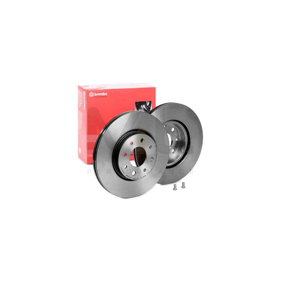 BREMBO COATED DISC LINE 09.5870.11 Brake Disc Internally Vented, Coated, with bolts/screws | ML Performance Car Parts