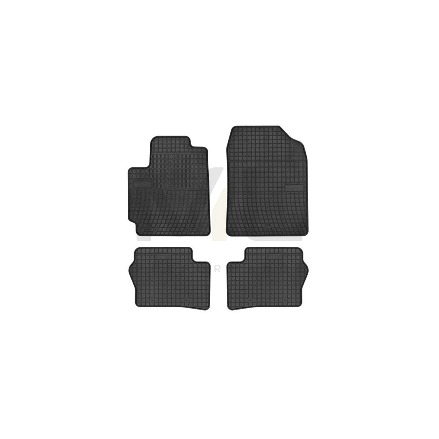 FROGUM 547938 Floor mat set for KIA Picanto III (JA) Elastomer, Front and Rear, Quantity: 4, Black | ML Performance Car Parts